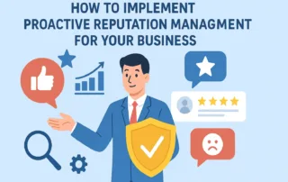 Proactive Reputation Management